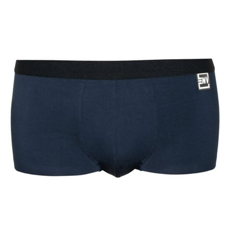 - enV Low Rise Boxer Briefs - Super Soft, Stretchy, and Comfortable - Blue and Black Colors, Multiple Size Options