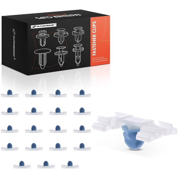 A-Premium 20 PCS Retainer Clip Fasteners Compatible with BMW 318i 1993-1998, 318is 1992-1997, 318ti, 323Ci, 323i, 323is, 325Ci, 325i, 325is, 328Ci, 328i, 328is, 330Ci, M3 - for 22mm Hole