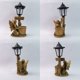 thumbnail image 5 of Solar Garden Statue Light Outdoor Resin Solar With Planter Waterproof LED Welcome Decorative Lamp For Patio Yard 2Colors Available, 5 of 8