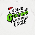 thumbnail image 4 of Inktastic Going Golfing with My Uncle Kids Golf Boys or Girls Baby T-Shirt, 4 of 5