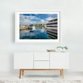 thumbnail image 2 of Reflections in Long Beach - Long Beach California Photography White Framed Wall Art Print 16 x 24 inches, 2 of 3