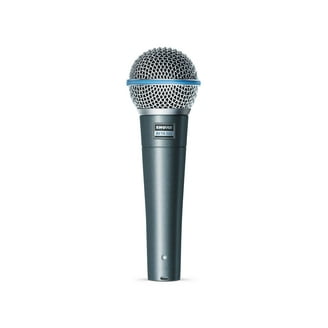 Shure Cardioid Dynamic Vocal Microphone, PGA48 QTR + 15ft XLR