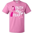 thumbnail image 3 of Inktastic Breast Cancer Awareness Faith over Fear T-Shirt, 3 of 5