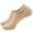 Khaki, variant on MIASHUI Women's No-Show Liner Socks Low Cut Breathable - Socks for Women Comfortable Socks for Shoes White