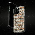 thumbnail image 6 of DistinctInk Hybrid (Acrylic / TPU) Clear Slim Fit Case for Apple iPhone 15 Pro (6.1" Screen) - "Feline Delight: Whimsical Cartoon Cat Pattern", 6 of 8