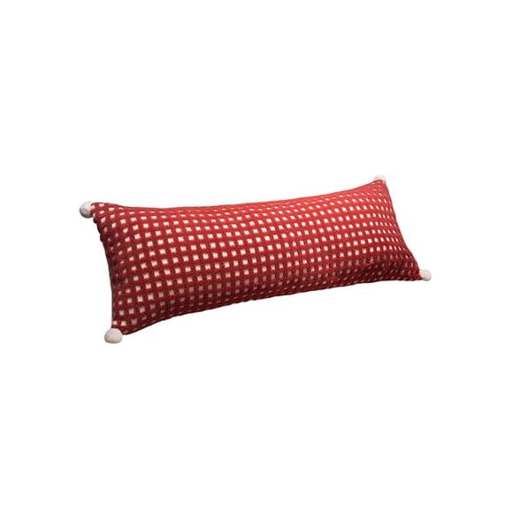 Soft Velvet Long Body Pillow for Side Sleepers Leg Cushion for Sofa Bed 60cm/23.62in Dormitory Bedside Pillow 1 Piece Multiple Colors