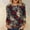 Black, variant on jjayotai Plus Size Womens Long Sleeve Shirts Round Neck Floral Printed Basic Tees Classic Fitted Tunic Tops Casual Fashion Dressy Clothes
