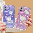 thumbnail image 2 of Carcasa Compatible Con Samsung A14 A13 A12 A53 A51 A52 A03 A04E A50 A30S A32 A34 A22 A23 A54 A24 A33 A30S Onda 3D De Dibujos Animados Lindo Conejo Suave Transparente A Prueba De Golpes Protección Fund, 2 of 4
