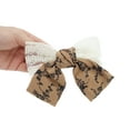thumbnail image 5 of Unique Bargains 1 Pc Lace Ditsy Floral Hair Clips for Home Khaki, 5 of 5