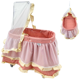 thumbnail image 1 of Moises cuna Camita de juguete con mosquitero para muñeca moisseto 325689 ibaby rosa, 1 of 6