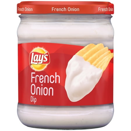 (2 Pack) Lay's French Onion Dip, 15 oz. Jar (Best Dip For Onion Rings)