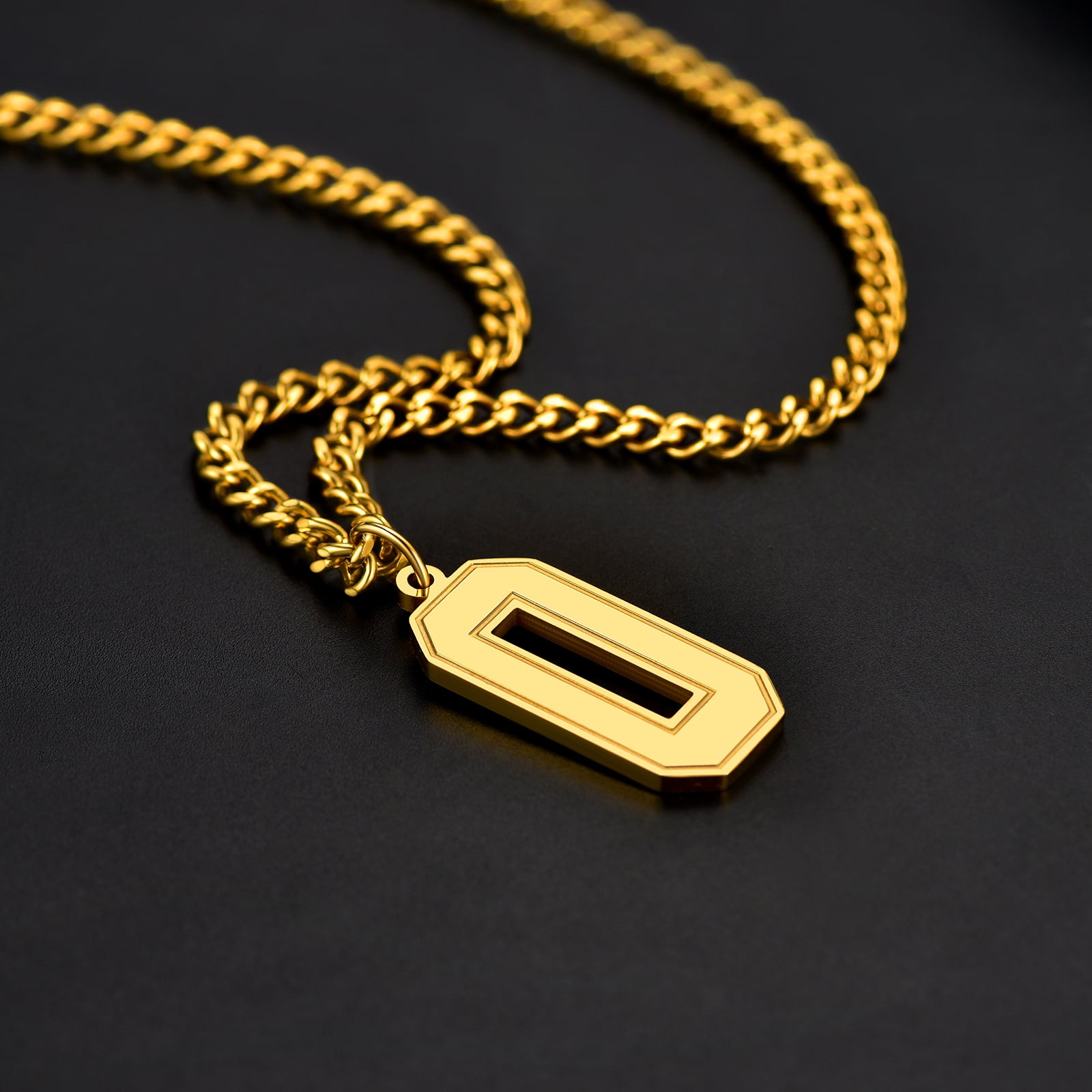アクセサリー 19SO 24/7 18k necklace ChainsProMax Number 7 Gold Necklace for Women Mens Gift 18K