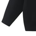 thumbnail image 6 of Christmas Sweatshirt for Women Causal Funny Holiday Graphic Crew Neck Long Sleeve Loose Blouse Tops Xmas Tee shirt (M, Black-2), 6 of 6