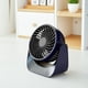 thumbnail image 4 of Ventilador de mesa portátil compacto 360 ° ajustable mesas ventilador de escritorio para ventilador de oficina en casa, 4 of 8