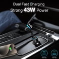 thumbnail image 2 of Cargador de coche WOCORUO Apple iPhone 16 15 MFi certificado, 2 of 7
