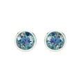 thumbnail image 3 of 1Ct Brilliant Round Cut Studs Synthetic Moissanite 14K White Solid Solid Gold Everyday Dainty Earrings Screw Back, 3 of 7