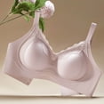 thumbnail image 4 of Njagoc3 Wireless Bras for Women Adjustable Breathable Bra Thin Lace Gather Bra Rimless Daily Bra, 4 of 6