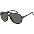 thumbnail image 1 of Carrera 237/S 0003 Men's Matte Black Frame Grey Lens Sunglasses, 1 of 2