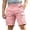 Pink -AD04, variant on Dwellite Boys Cotton linen Cargo Shorts Teens Golf Casual Lightweight Elastic Waistband Comfy Long Short Pants with Pocket Sky Blue 160