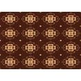 thumbnail image 1 of Ahgly Company Machine Washable Indoor Rectangle Transitional Red Area Rugs, 4' x 6', 1 of 7