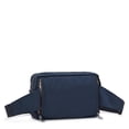 thumbnail image 4 of Riñonera Kipling Abanu multiligera de nailon azul para mujer, 4 of 9