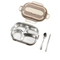 thumbnail image 2 of EGNMCR Portable Stainless Steel Lunch Box Insulation Box Student Lunch Box Outdoor Lunch Box Fresh keeping, 2 of 2