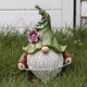 thumbnail image 2 of Figura de gnomo de resina con luces LED solares, estatua de gnomo de jardín, micropaisaje para jardín, césped, oficina, decoración, regalo, 2 of 5