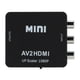 thumbnail image 2 of Adaptador de escalador compatible con AV a HDMI Convertidor de video compuesto HD Compatible con RCA a HDMI (negro), 2 of 9