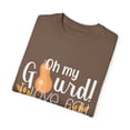 thumbnail image 3 of Oh My Gourd I Love Fall Autumn | Fall | Thanksgiving | Pumpkin | Thanksgiving Unisex Garment-Dyed T-shirt, 3 of 4