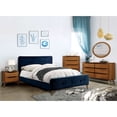 thumbnail image 2 of Bowery Hill 2-Drawer Mid-Century Solid Wood Nightstand in Oak, 2 of 7