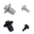 thumbnail image 2 of Para FMS FCX24 4 Piezas de Acero del Eje Delantero y Trasero Gear Drive Shaft Gear 1/24 RC Crawler Car Upgrades Parts Accessories, Plata, 2 of 5