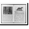 thumbnail image 2 of Historic Framed Print, [Man, boy, and another person at doorsteps of bldg.; a cat], 17-7/8" x 21-7/8", 2 of 9