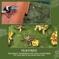 thumbnail image 1 of GAXIRE Accessoires pour Boîtes de Reptiles Tapis de Reptiles Coton Anti-Humidité Décorations de Réservoir de Tortue 1ensemble, 1 of 8