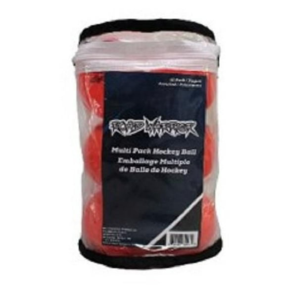 Assorted Street Hockey Ball 12-Pack
