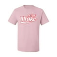 thumbnail image 2 of Wild Bobby Stay Woke, Classic Iconic Soda Logo Parody Men Tee, 2 of 5