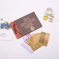 thumbnail image 4 of Nuestro Libro de recortes de Libro de Adventure - álbum de fotos de álbum de recortes para la familia Diy Diy Handmade, con caja de almacenamiento de álbum de fotos Kit de accesorios de bricolaje esquí esquí Gafas de esquí, 4 of 5