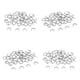 thumbnail image 1 of 100Pcs M + 100x S Cucharas De Pesca Doblado Pliegues, 1 of 9