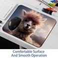 thumbnail image 6 of Alpaca Printed Gaming Mousepad Desk Pad, Square 8.3x9.8 Inch Non-Slip Rubber Bottom Mouse Mat for Office and Gaming, 6 of 6