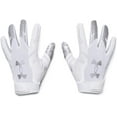 thumbnail image 1 of AmPm Men's F8 Football Gloves , White (100)/Metallic Silver , Large, 1 of 2