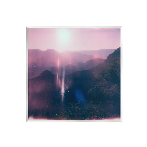 Stupell Industries Vintage Lens Flare Mountain Photograph Unframed Art Print Wall Art, Design by Jacob Green