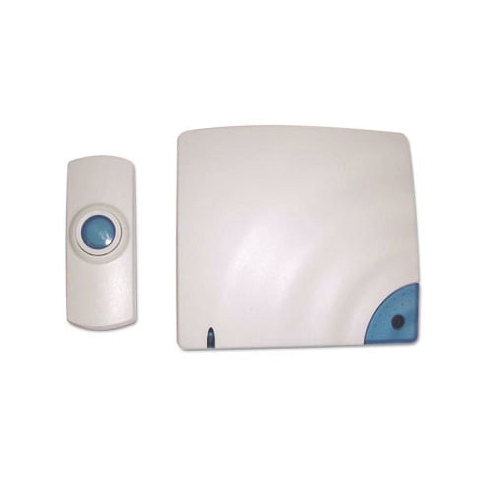Tatco Doorbell, Operated, 1.38w X 0.75d X 3.5h, Bone