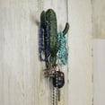 thumbnail image 4 of Western Green Cactus Wall Mount Triple Hook Boho Coat Hat Rack Storage Hanger Rustic Bedroom Home Decor, 4 of 5