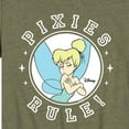 thumbnail image 3 of Tinker Bell - Pixies Rule  - Toddler And Youth Short Sleeve Graphic T-Shirt, 3 of 5