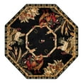 thumbnail image 3 of Unique Loom Barnyard Collection Area Rug - Farm (5' 3" Octagon Black/Cream), 3 of 7