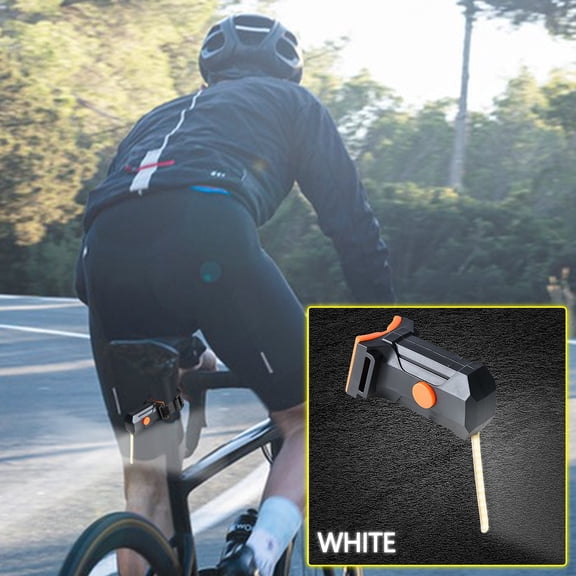 Luces Traseras Led con Forma de Gota, Luces Traseras Móviles, Recargables Por Usb, Aptas para Cualquier Tipo de Pilar de Asiento.