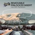 thumbnail image 4 of Casco integral para moto de nieve ILM modelo 129, negro mate, 4 of 9