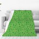 thumbnail image 1 of Balery St Patrick's Day Manta de Felpa Suave y Acogedora – Cobija de Franela Aterciopelada para Cama, Lavable y Cálida para Sofá, Mascotas, Transpirable-50"x40", 1 of 7