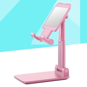 TAILTOSS Adjustable Phone Holder for Smartphone with Metal Pink Finish 1Set