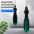 thumbnail image 1 of Portable 11-in-1 Portable Multibit Screwdrivers Ratcheting Screwdriver Telescoping CR-V Magnetic Screwdriver Multitool with 10 Bit Sizes  Slotted Cross Triwing Tips, 1 of 7