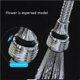thumbnail image 4 of Matsuzay Grifo de junta ajustable, boquilla de presión de grado, adaptador de grifo, limpieza, fregadero de baño alargado, suministros de cocina en Juegos de accesorios de baño Matsuzay HA028882-00, 4 of 6